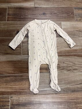 Quincy Mae Bamboo Zip Footie PJs